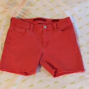 Banana Republic Vibrant Orange Jean Shorts